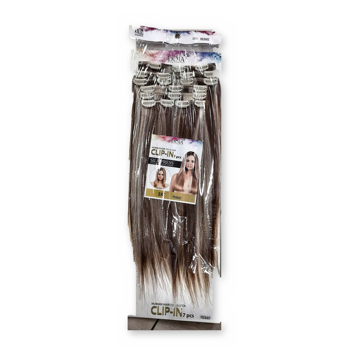 Darbro Clipin 7pcs Silkpress 22"