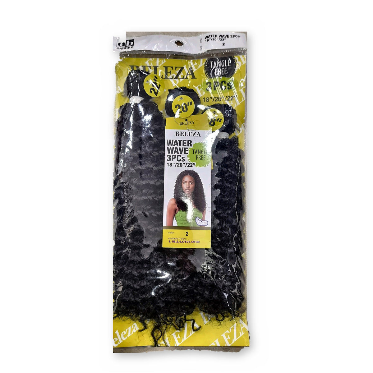 Beleza Waterwave 3 Pcs (18/20/22)