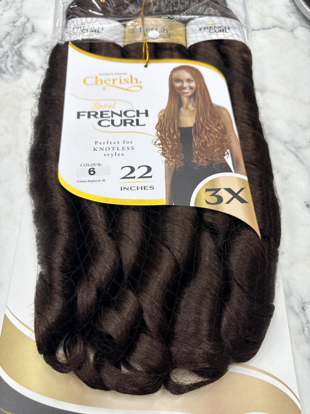 Cherish CB 3X PS French Curl 22"