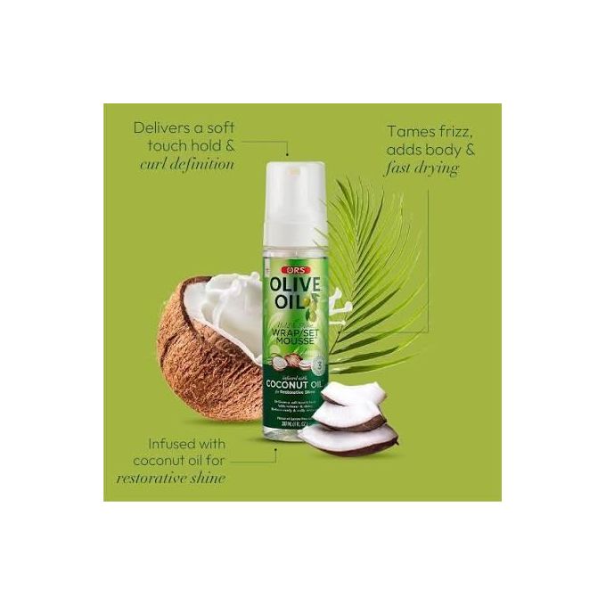 ORS Wrap Set Mousse Coconut