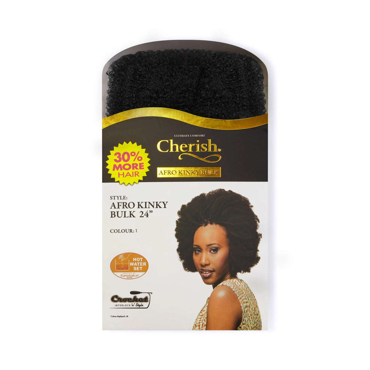 Cherish CB Afro Kinky Bulk 24"