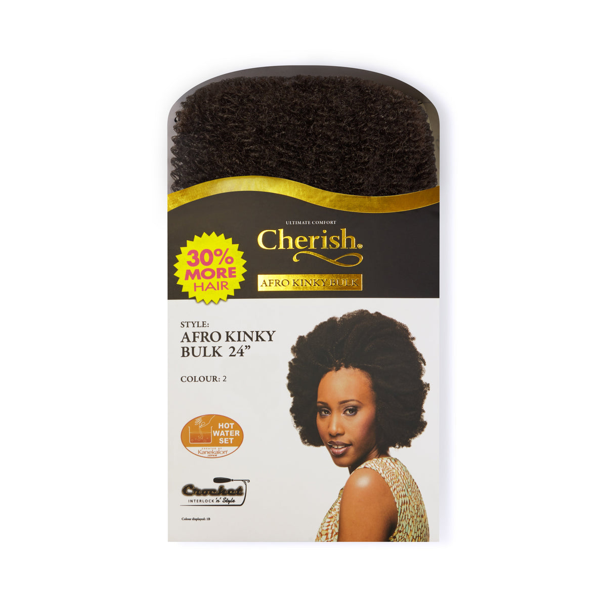 Cherish CB Afro Kinky Bulk 24"