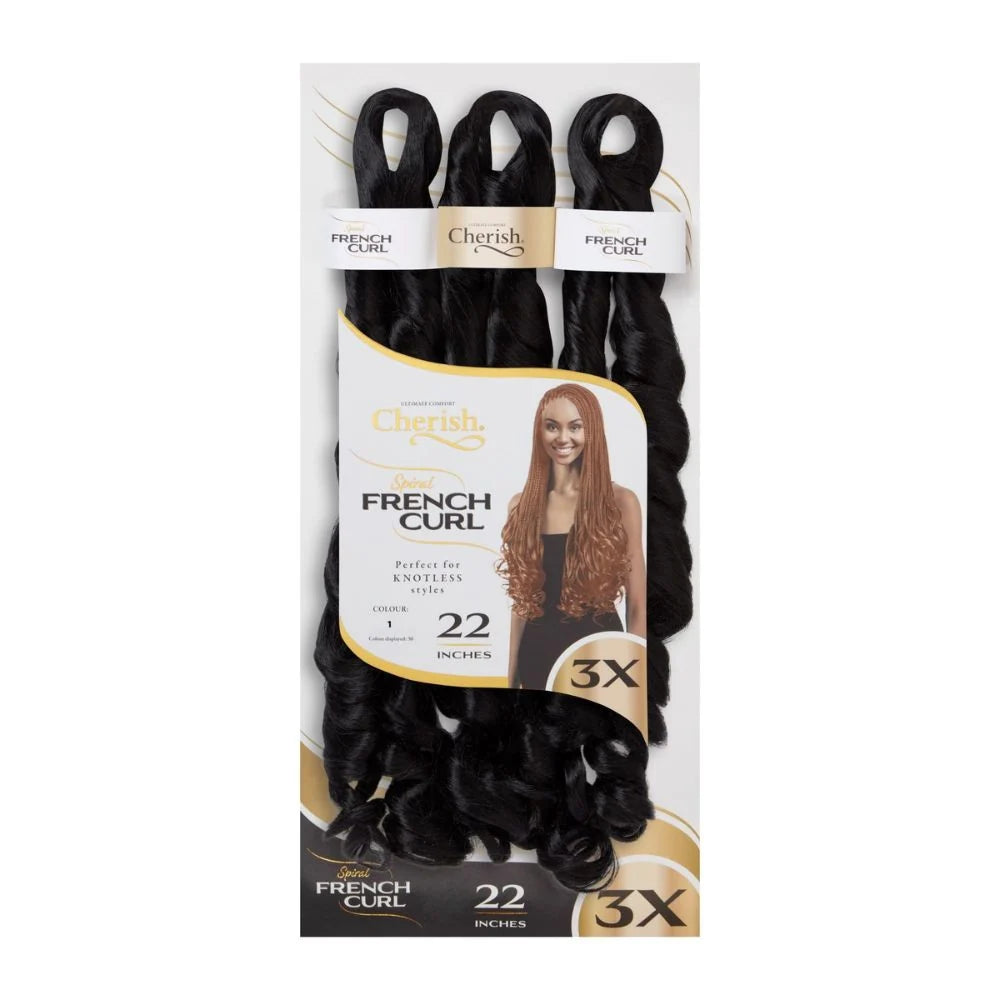 Cherish CB 3X PS French Curl 22"