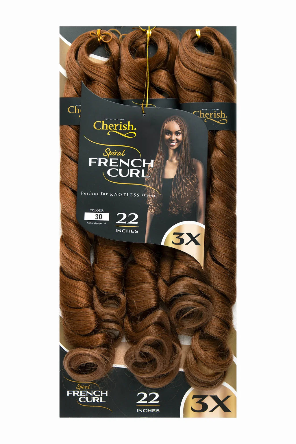 Cherish CB 3X PS French Curl 22"