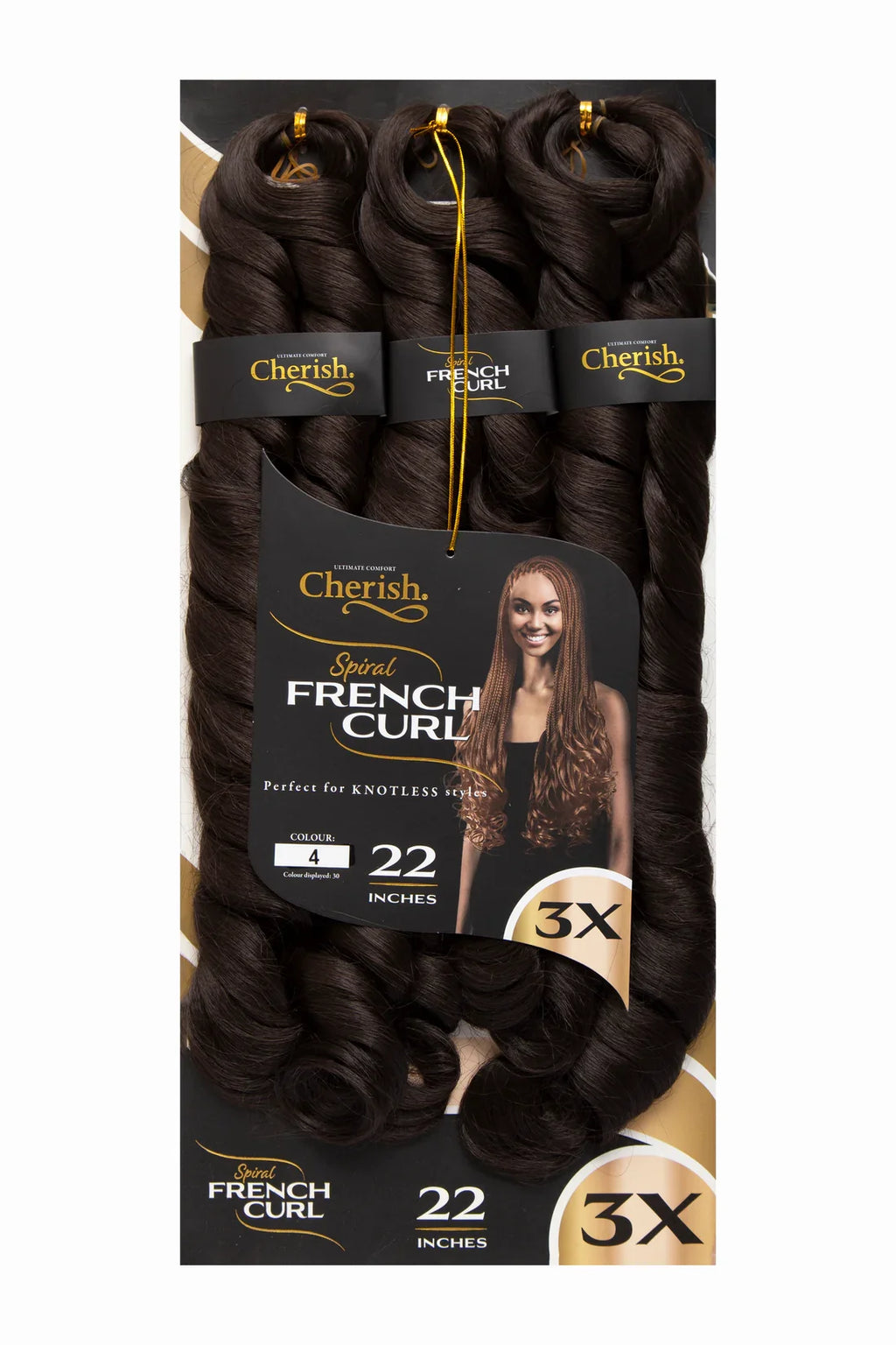 Cherish CB 3X PS French Curl 22"
