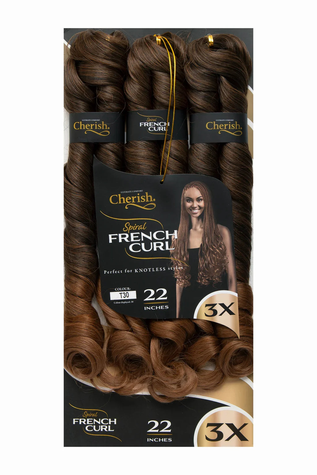 Cherish CB 3X PS French Curl 22"
